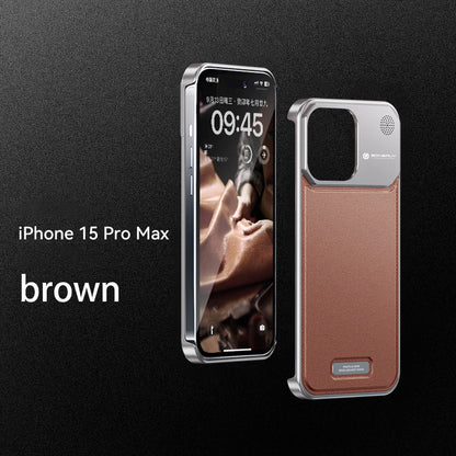 Case Apple Frameless SteelClick Couro Magsafe