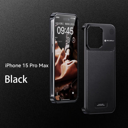 Case Apple Frameless SteelClick Couro Magsafe